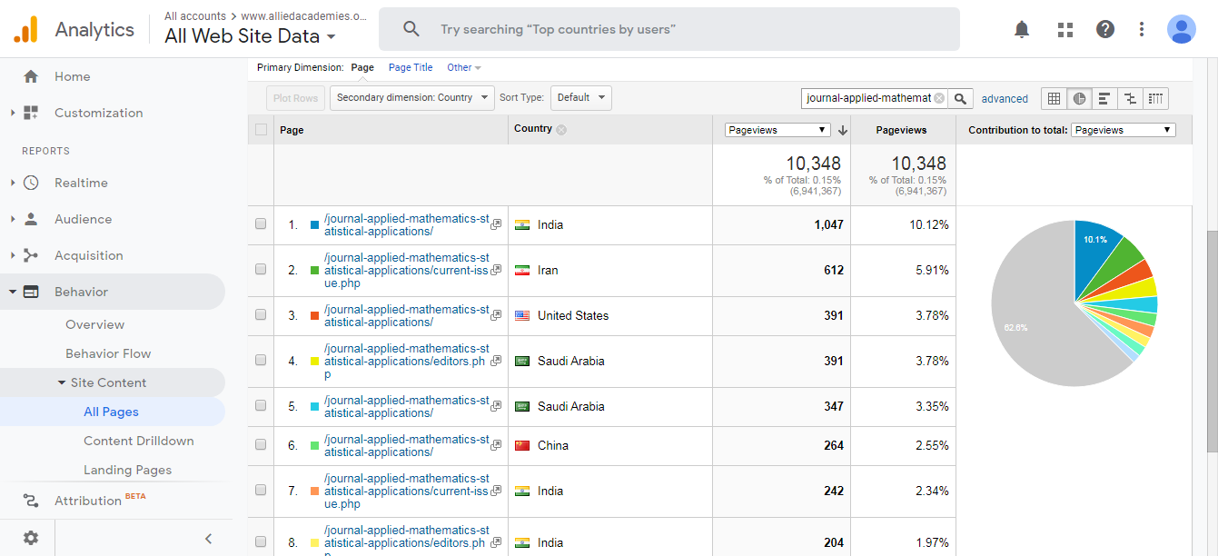 Visitor Analysis Report