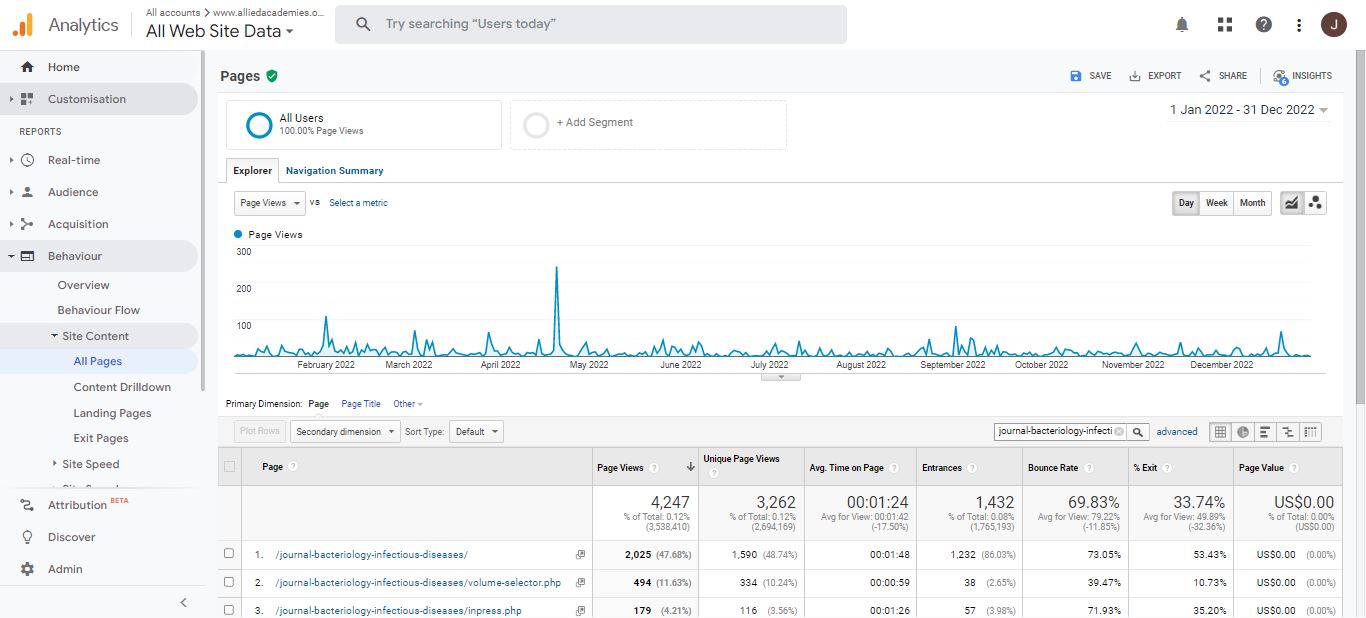 Visitor Analysis Report