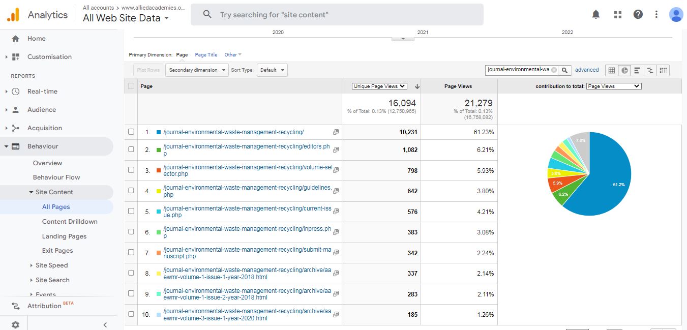 Visitor Analysis Report