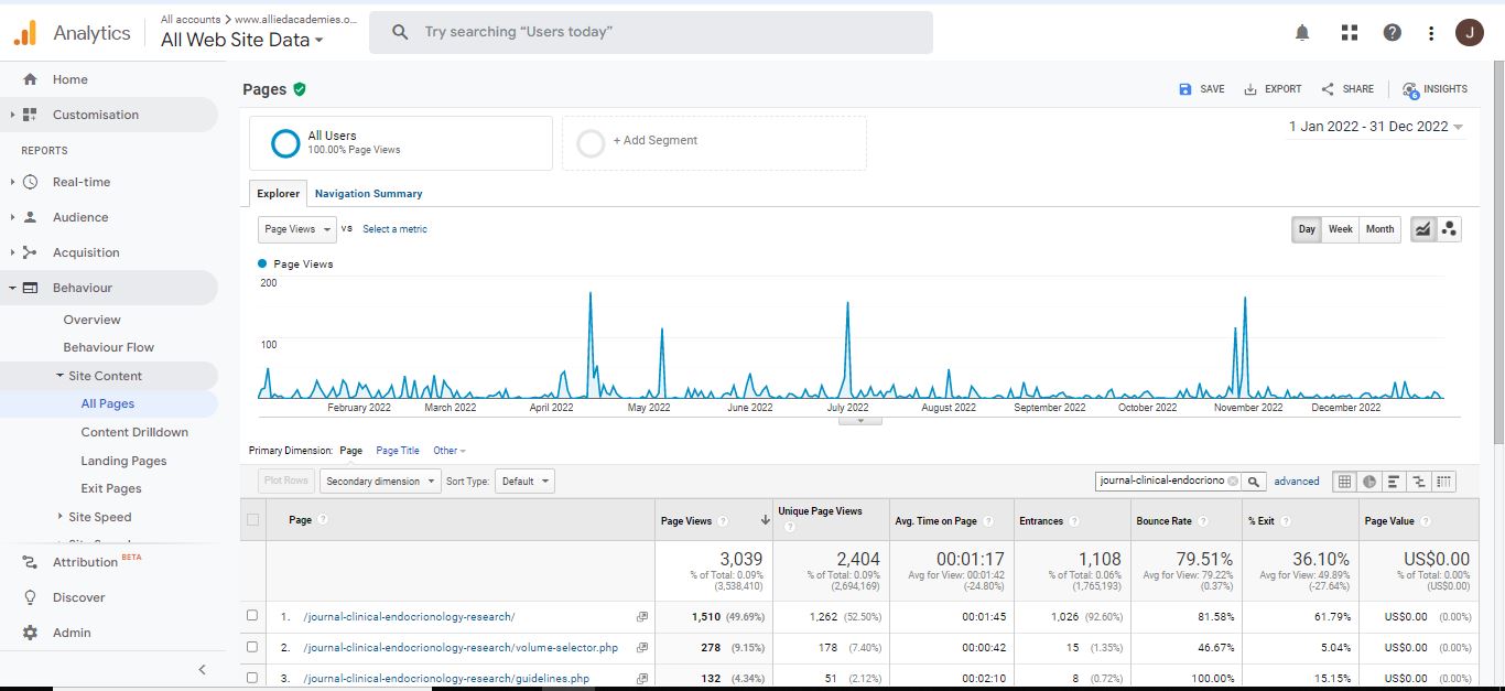 Visitor Analysis Report