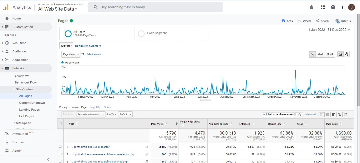 Visitor Analysis Report