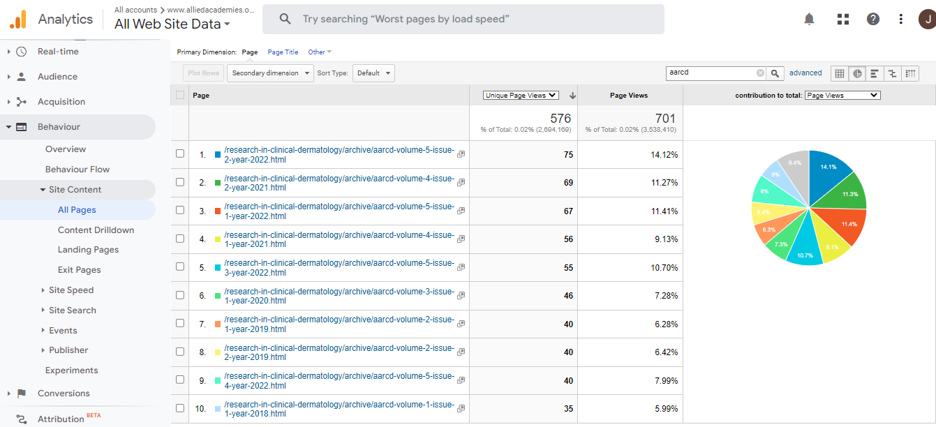 Visitor Analysis Report