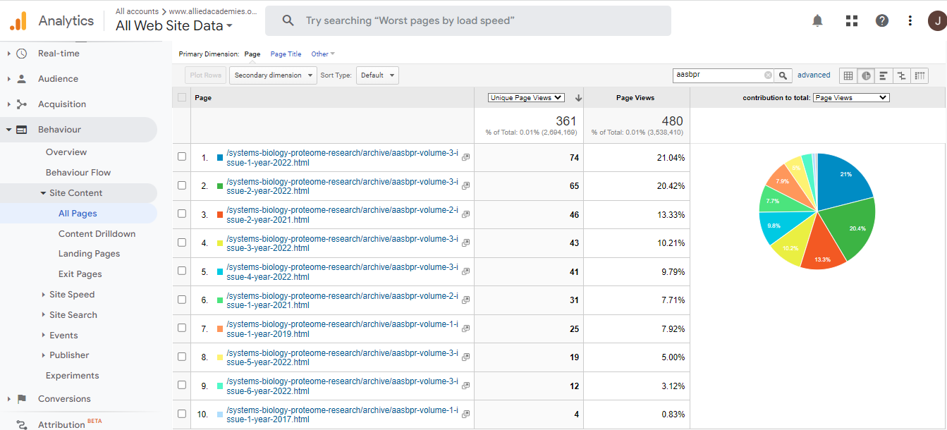 Visitor Analysis Report