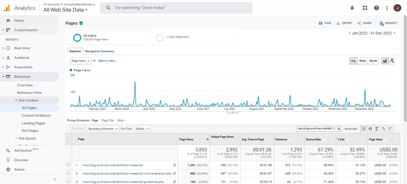 Visitor Analysis Report