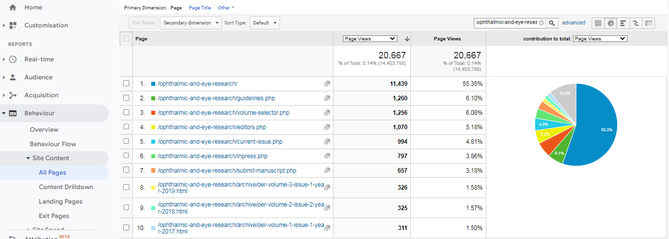 Visitor Analysis Report