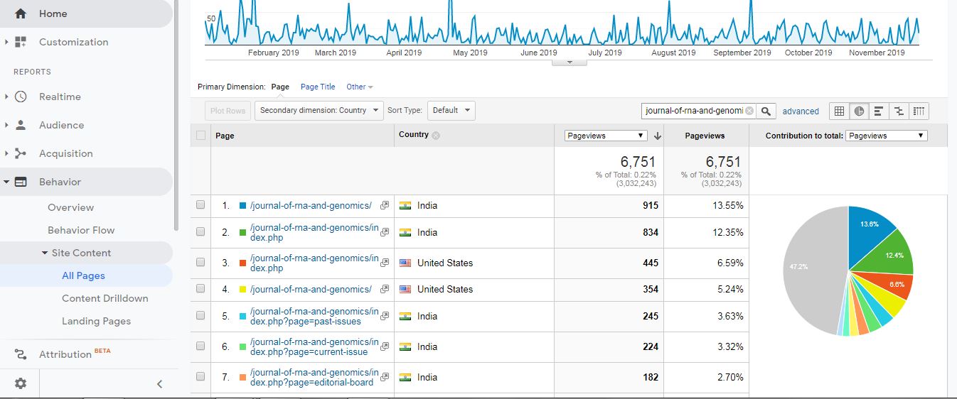 Visitor Analysis Report